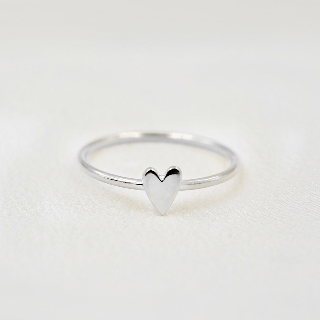 Mini Heart Stacking Ring