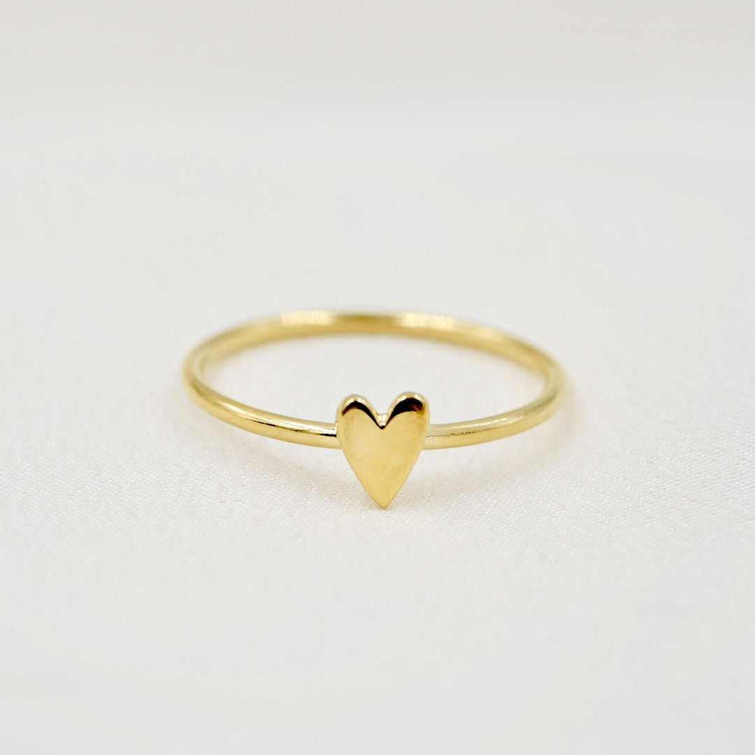 Mini Heart Stacking Ring