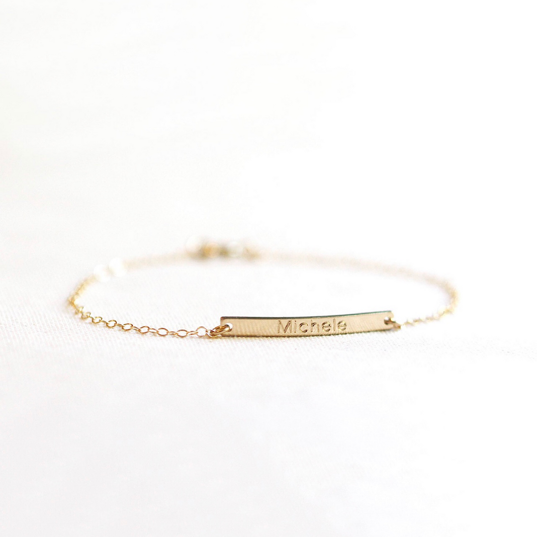 Name Bar Bracelet