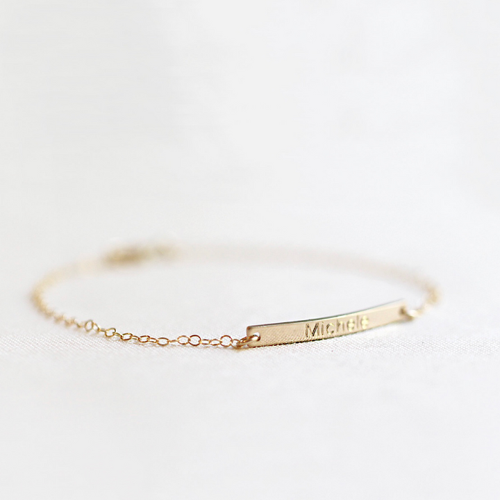 Name Bar Bracelet