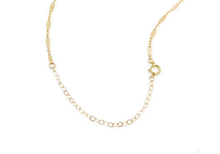 Lace Chain Lariat Necklace