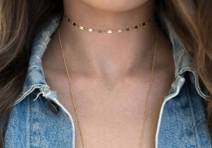 Lace Chain Choker