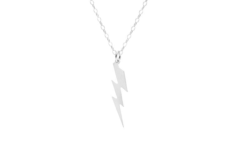 Lightning Bolt Necklace – Amanda Deer Jewelry - Main Image