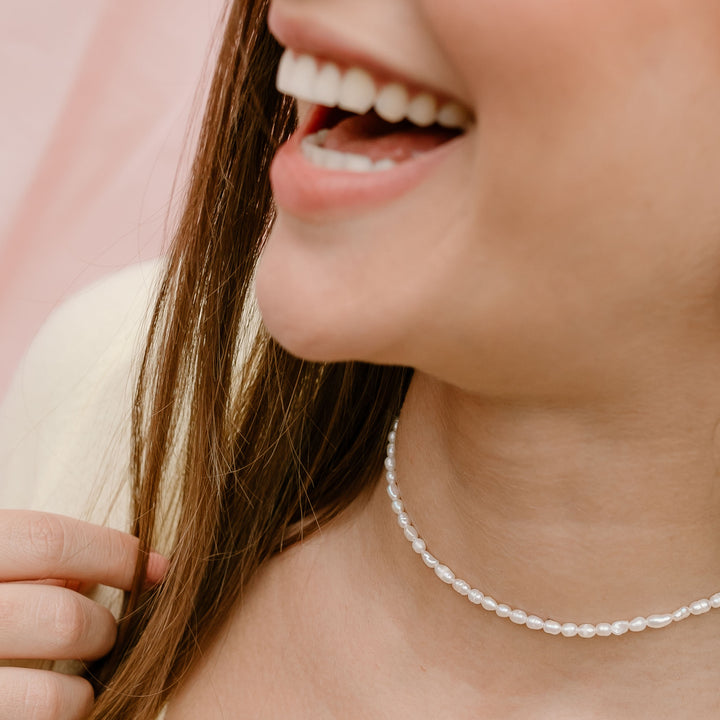 Tiny Pearl Necklace