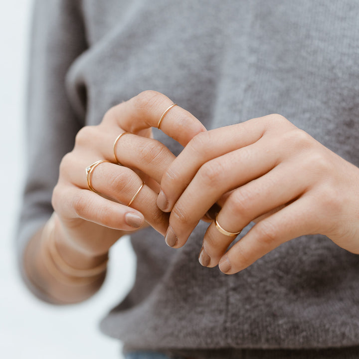 Slim Stacking Ring