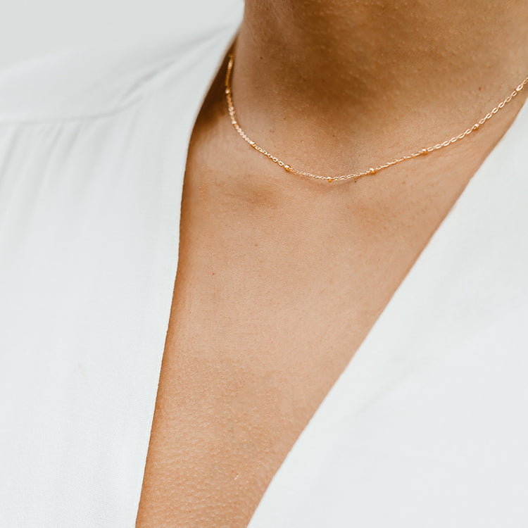 Satellite Choker Necklace