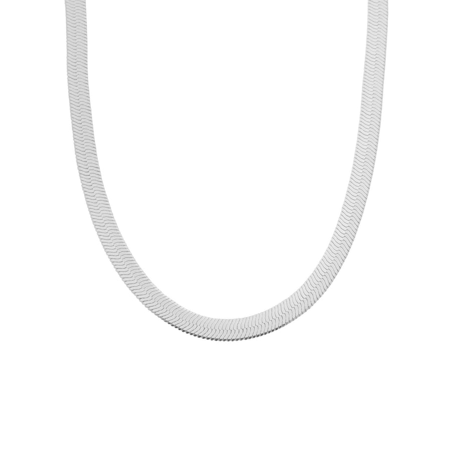 Herringbone Chain Necklace 14kt Gold Filled Herringbone Amanda Deer