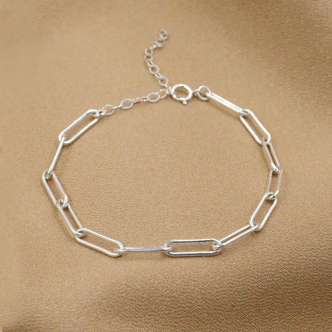 Paperclip Chain Bracelet