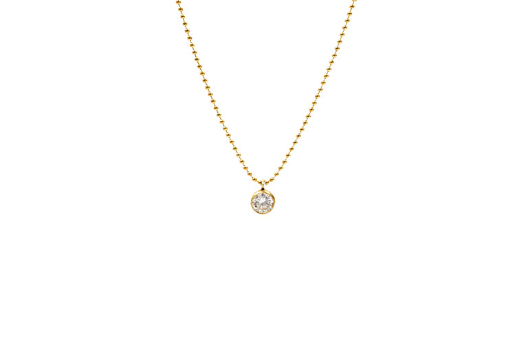 Everyday Solitaire Necklace