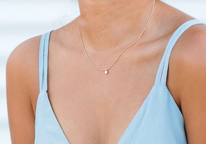 Everyday Solitaire Necklace
