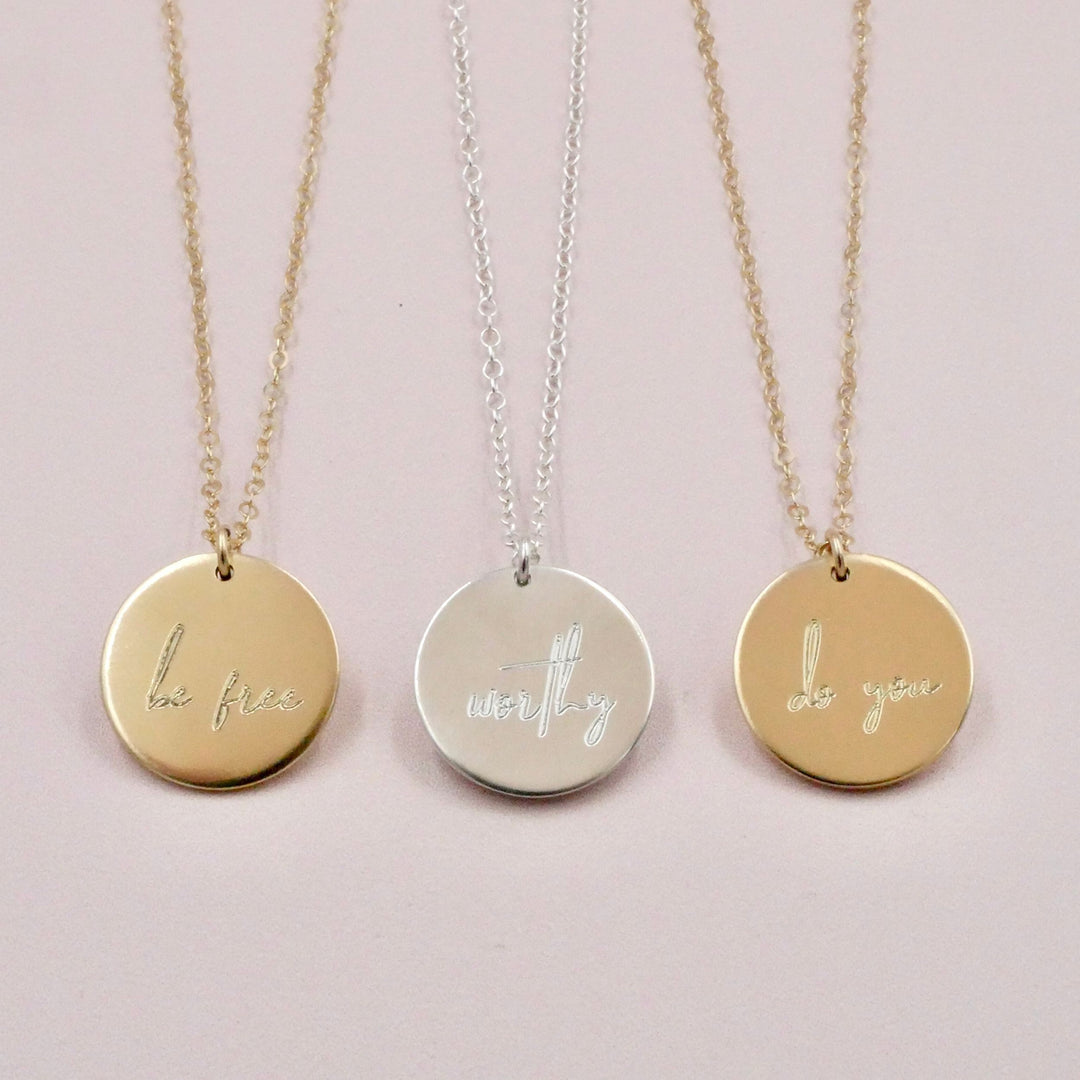 Affirmation Necklace