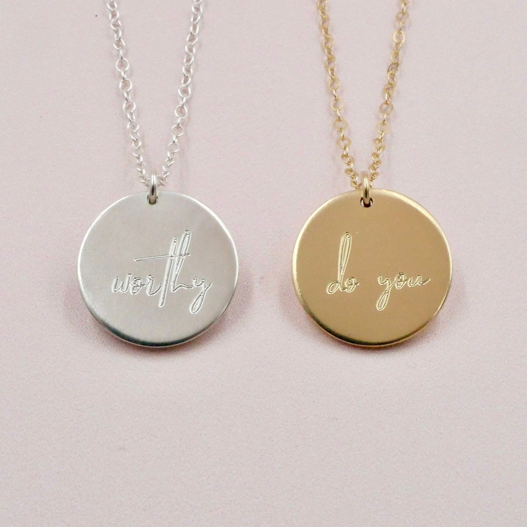 Affirmation Necklace