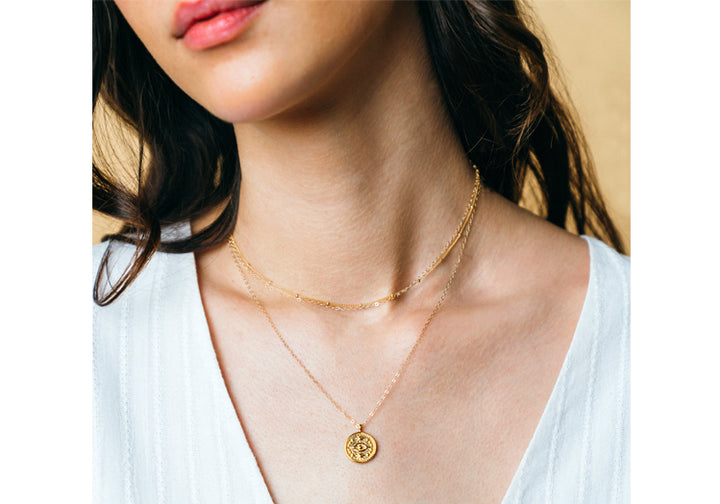 Third Eye Coin Necklace