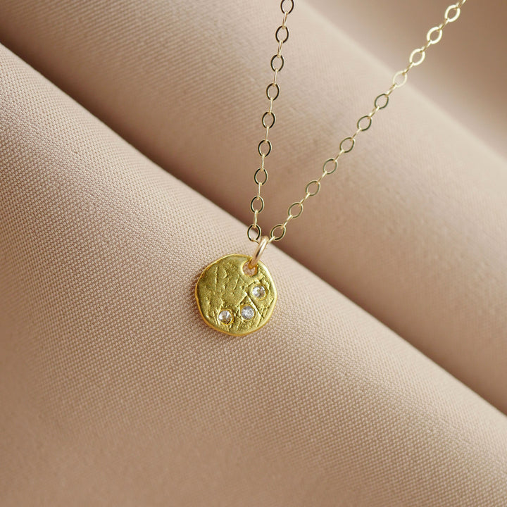 Three Wishes Coin Necklace