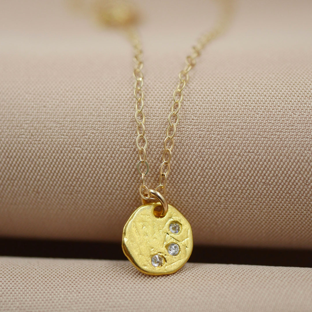 Three Wishes Coin Necklace