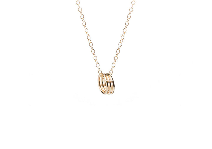Three Ring Necklace