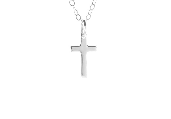 Tiny Sterling Silver Cross