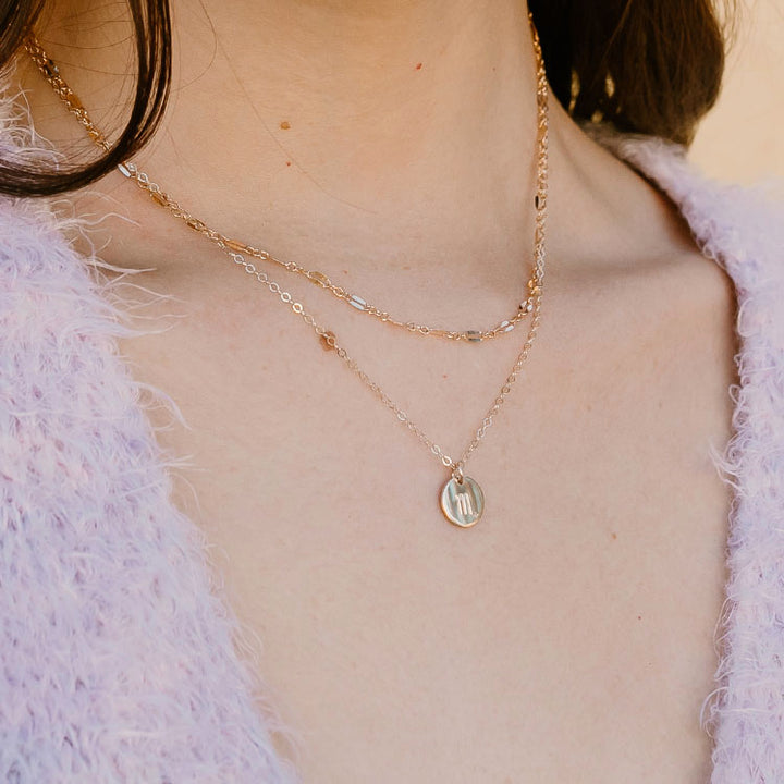 Mini Zodiac Coin Necklace